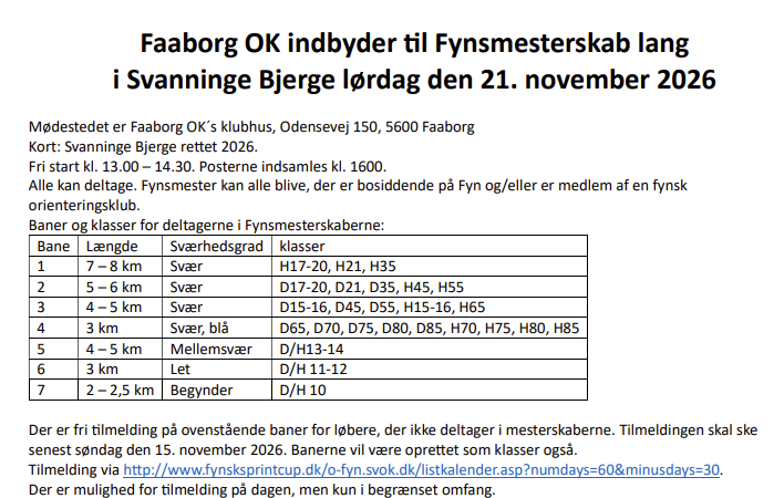 Fynsmesterskab 26
